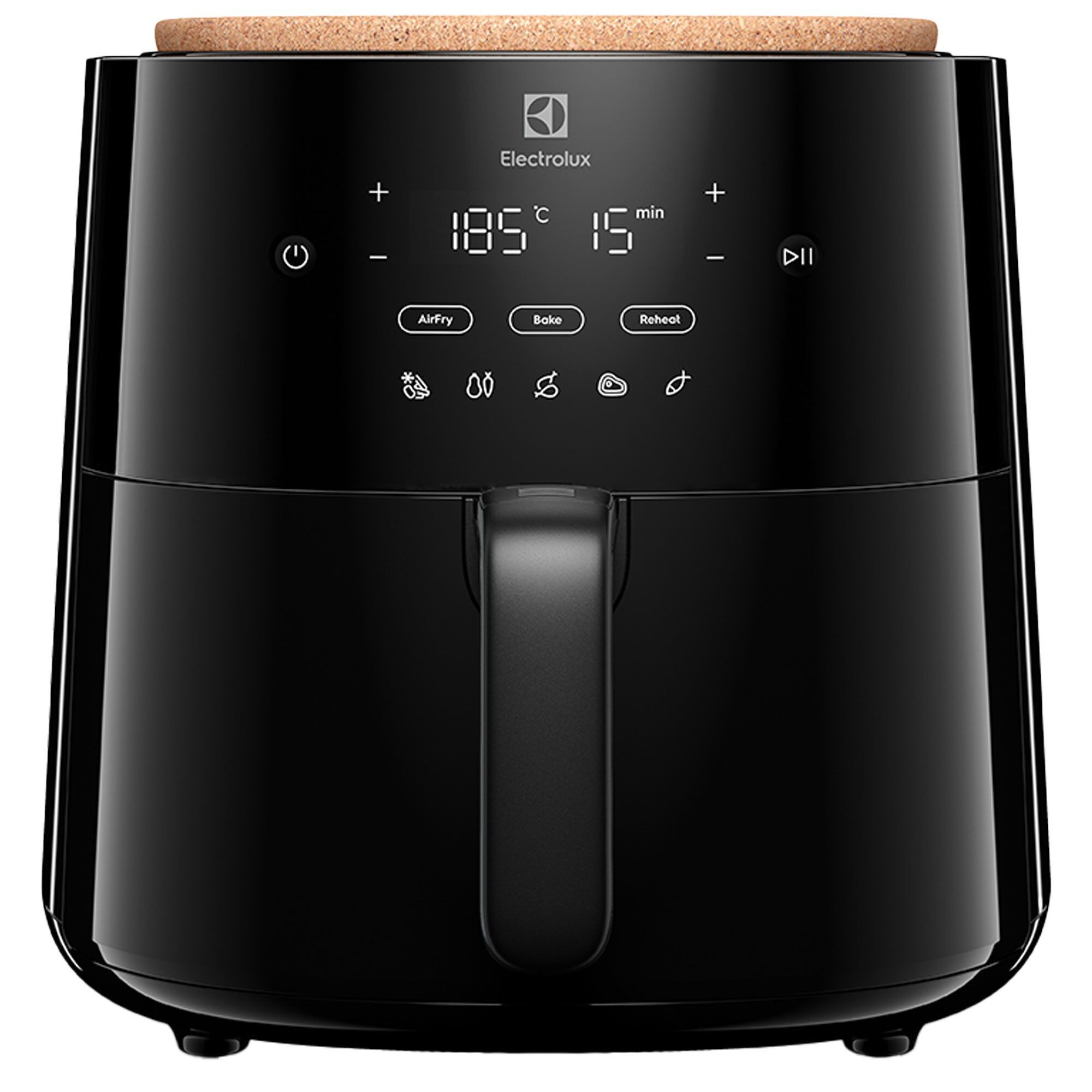 Electrolux 700s Eaf5b Airfryer Liter Black Glossy