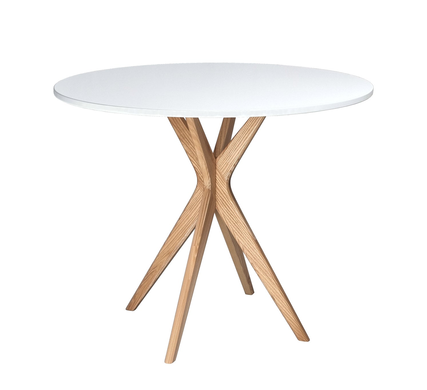Jubi Rundt Spisebord Diam 90cm White