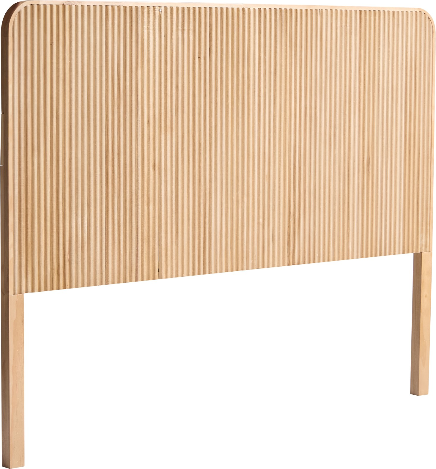 Sengegavl Nordlys Furniture Horsens140 Hovedgærde Naturbrun Fsc-bøgetræ 140 108 Cm Slankt Design