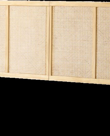 Sengegavl Nordlys Furniture Horsens   Håndflettet Rattan Med Fsc-certificeret Bøgetræramme 108ã 164ã   Cm Natur
