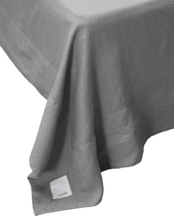 Sengekappe Sengetæppe Bynord Gunhild Stonewashed Hør Rock Grå 280x280 Cm