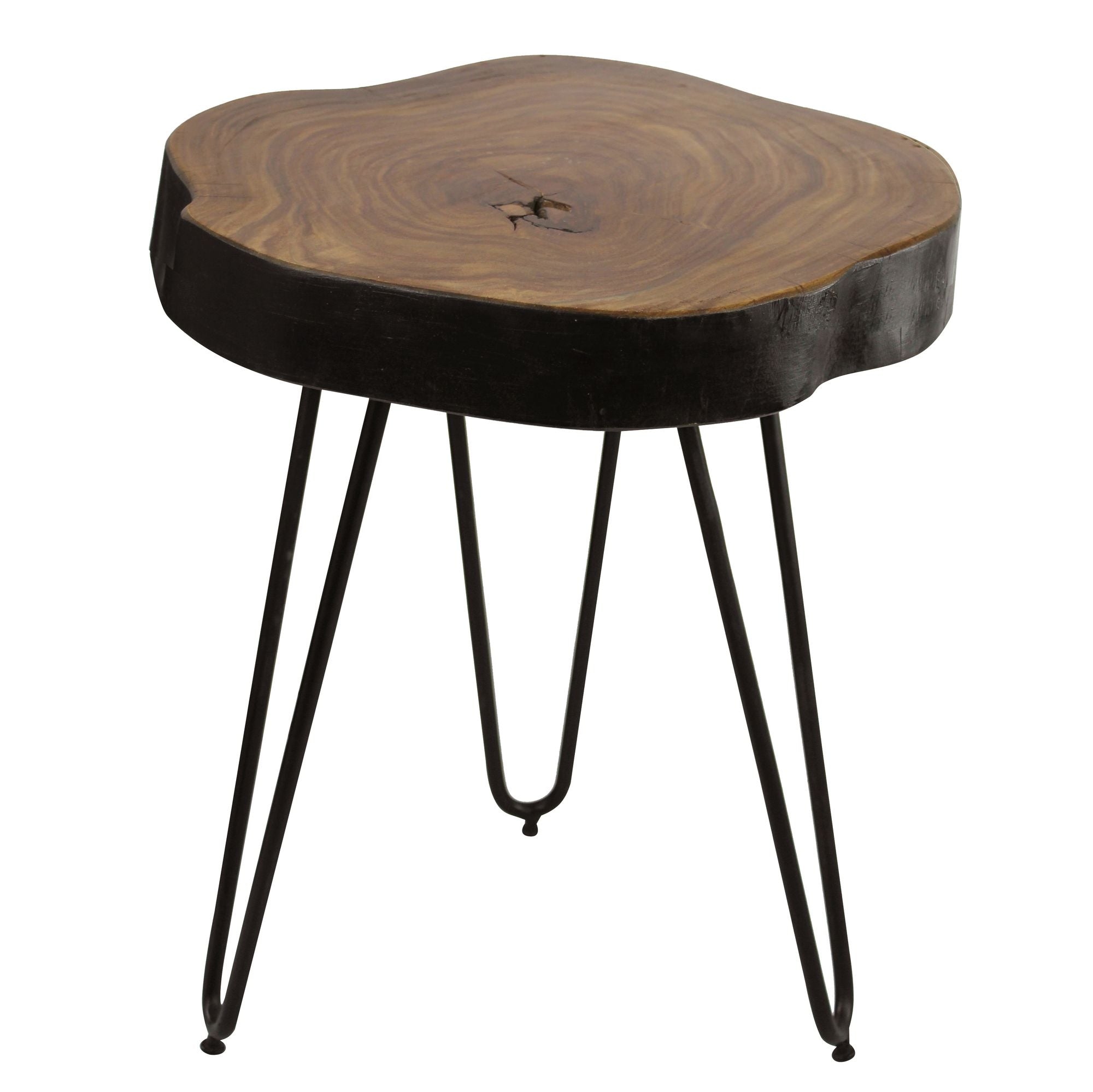 Sidebord Massivt Sheeshamtræ Bagli 35 35 Cm Stuebord Massivt Træ Sidebord Træbord ægte Træ Live Edge