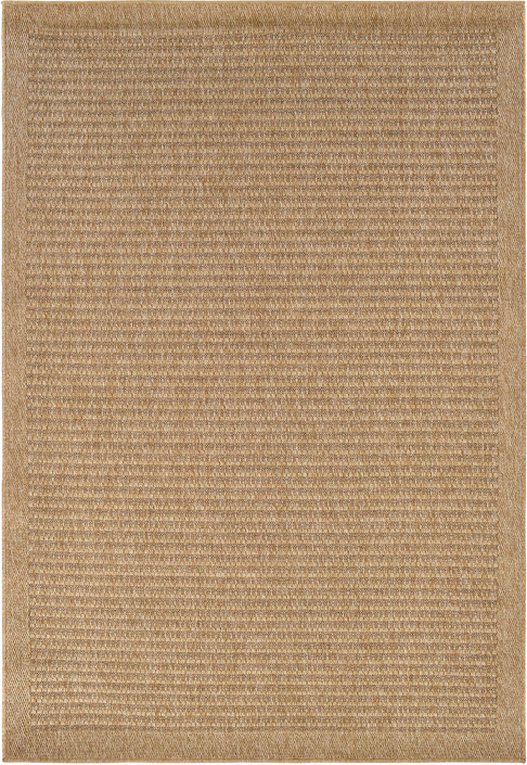 Gulvtæppe Loomery Natura 120 170 Cm Jute-look Polypropylen Slidstærkt Modstandsdygtigt Fladt Tæppe Til Stue Soveværelse Entré