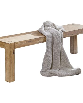 Håndlavet Spisebordsbænk   Fscâ -certificeret Træ  Landligt Look  120   35 Cm