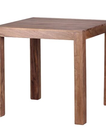 Kvadratisk Spisebord   Smukt Akacietræ  Fscâ -certificeret  B80xl80xh76cm