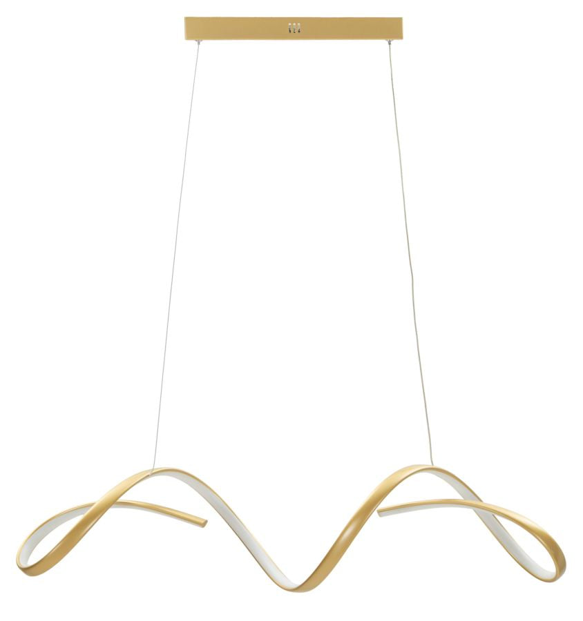 Led Ceiling Lamp Pendel Guld 80 20 120 Cm