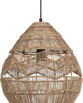 Pendelampe Woood Exclusive Adelaide Hængelampe ø35 H37 Cm Natur Papirreb Indendørslampe