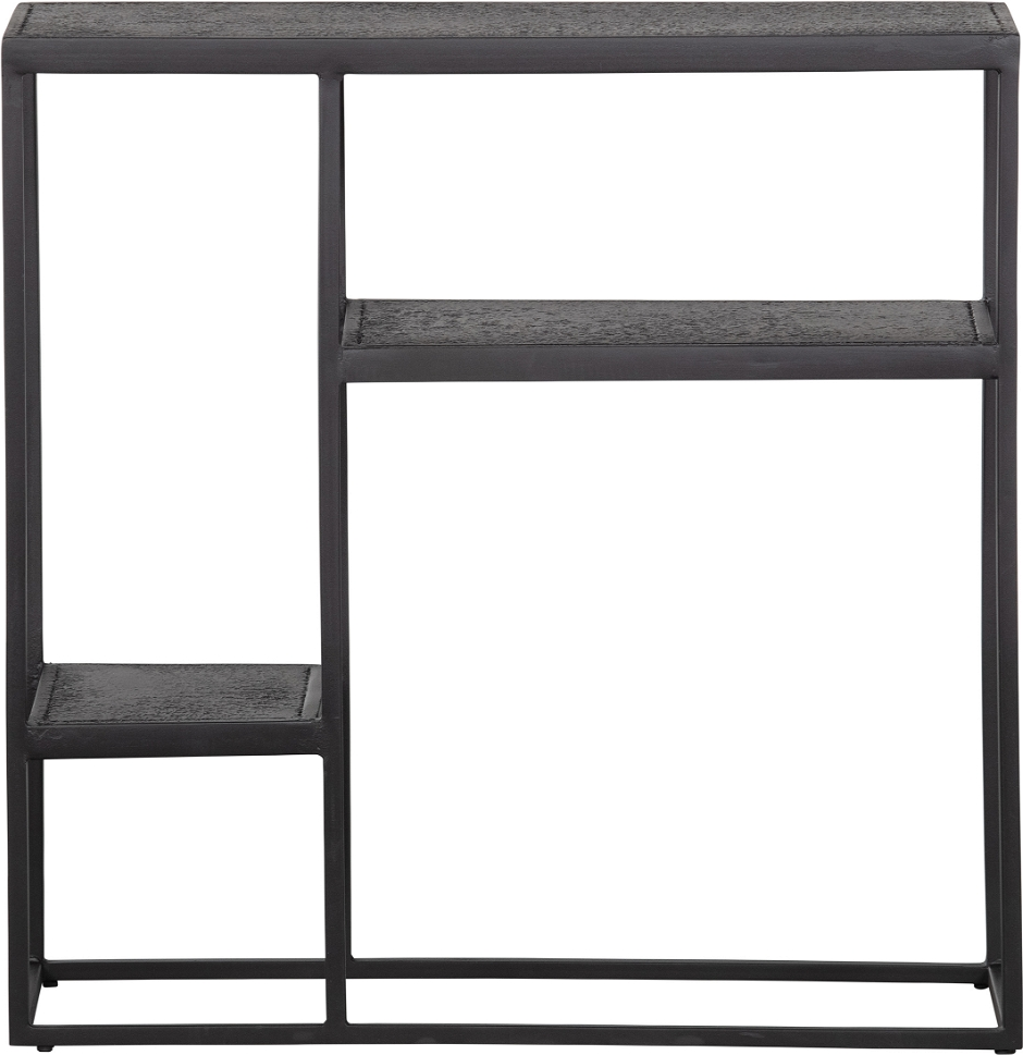 Rumdeler Skillevæg Woood Febe Sort Metal 76x76x30 Cm Uv-beskyttet