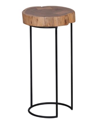 Sidebord Af Massivt Fscâ -certificeret Træ  28 Cm