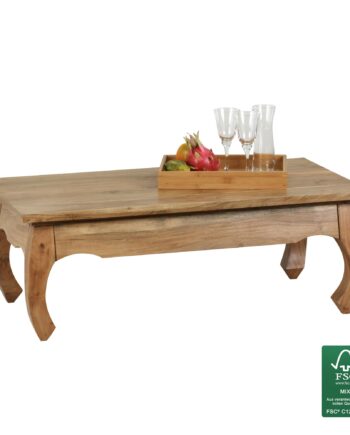 Sofabord   Massivt Akacietræ  110   60 Cm