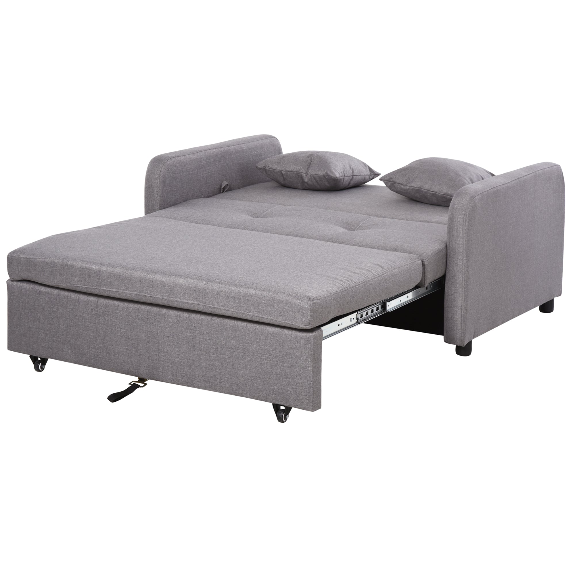 Sovesofa Til Personer Med Opbevaring Nem Ombygning Fleksibelt Design Grå