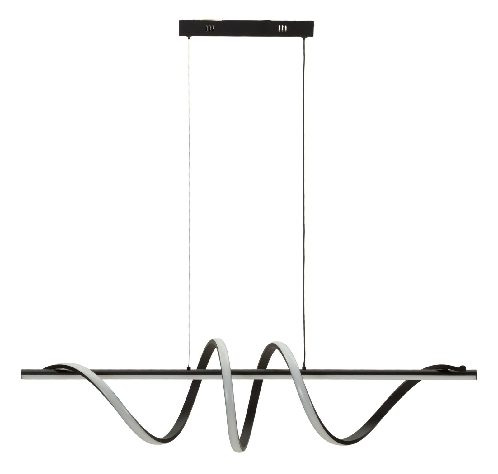 Spiral Led Ceiling Lamp Pendel Med Spiraldesign 101 25 30 150 Cm