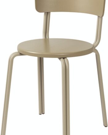 Spisebordsstol Broste Copenhagen Oda Askefiner Beige H76xb42xl46 Cm