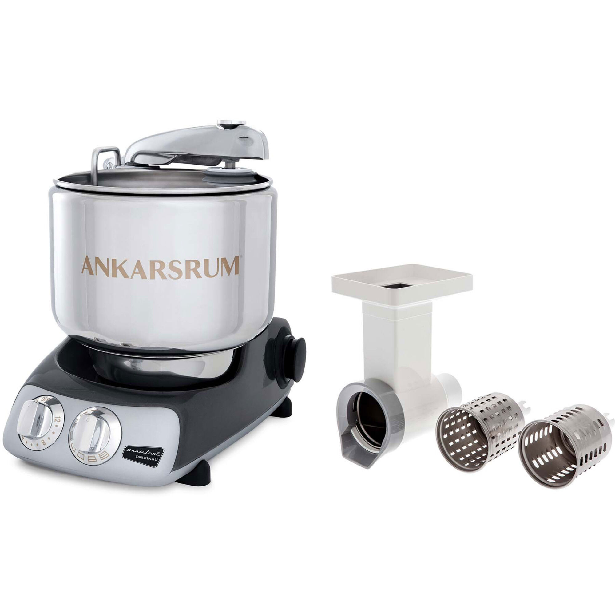 Ankarsrum Assistent Akm 6230 Røremaskine Grøntsagssnitter Sort