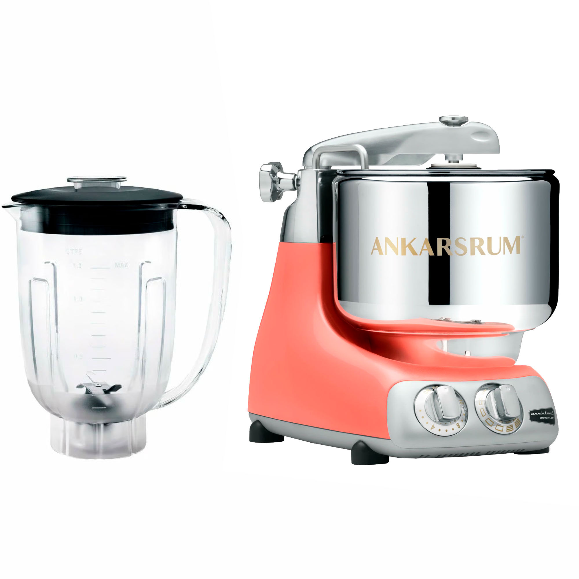 Ankarsrum Assistent Original Akm6230 Coral Crush   Blender
