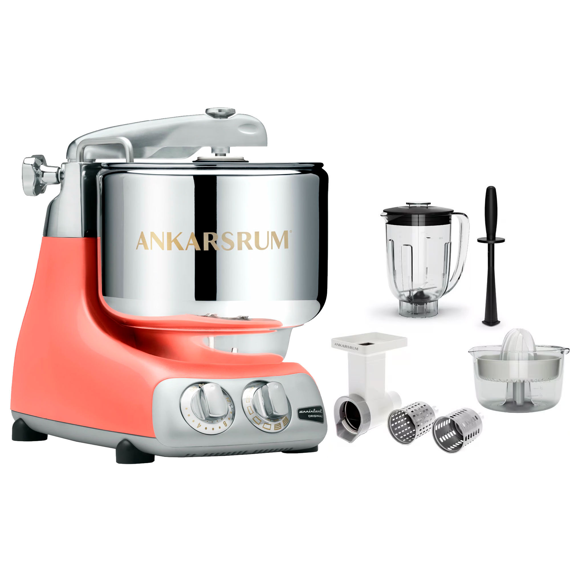 Ankarsrum Assistent Original Akm6230 Coral Crush   Go Green-tilbehørspakke