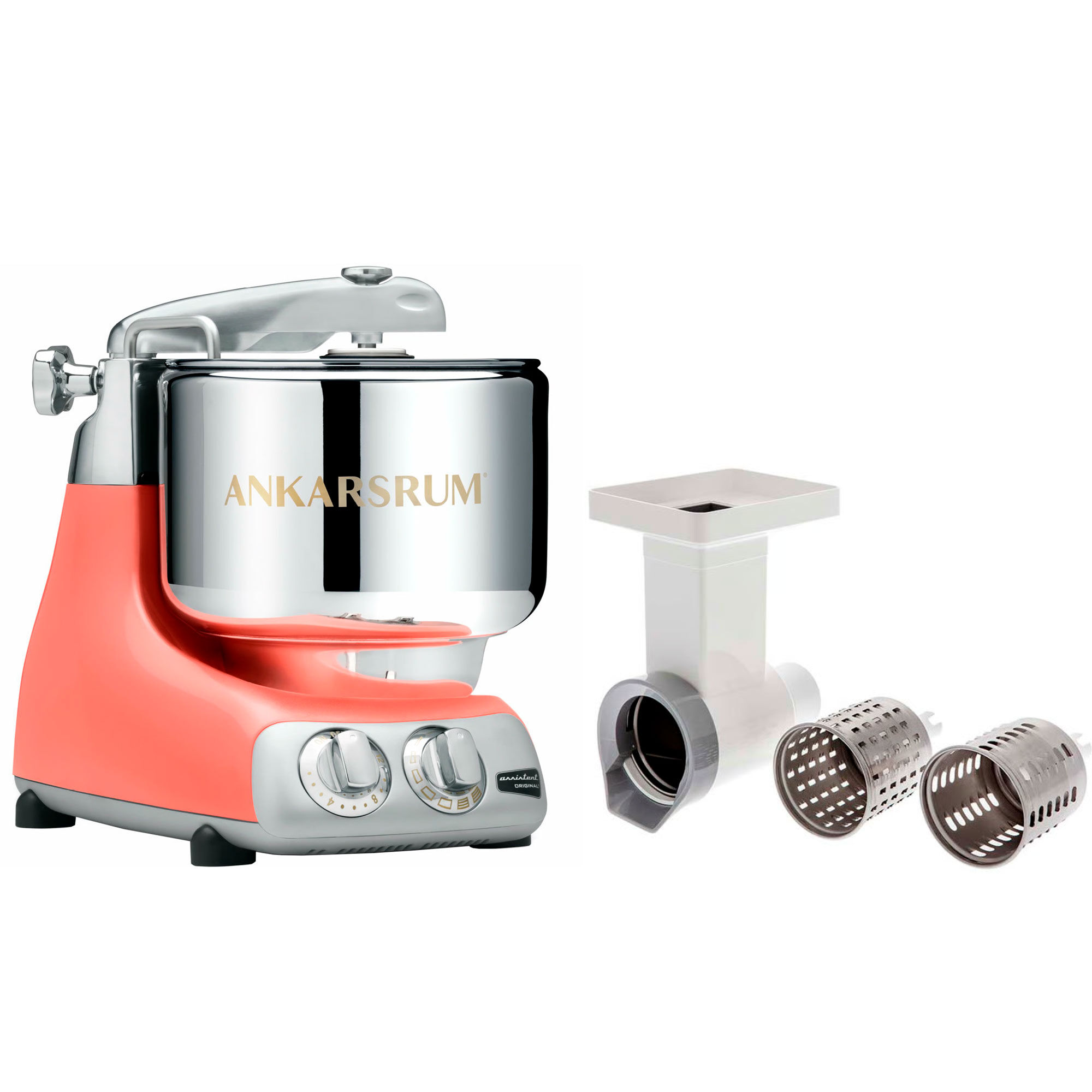 Ankarsrum Assistent Original Akm6230 Coral Crush   Grøntsagssnitter