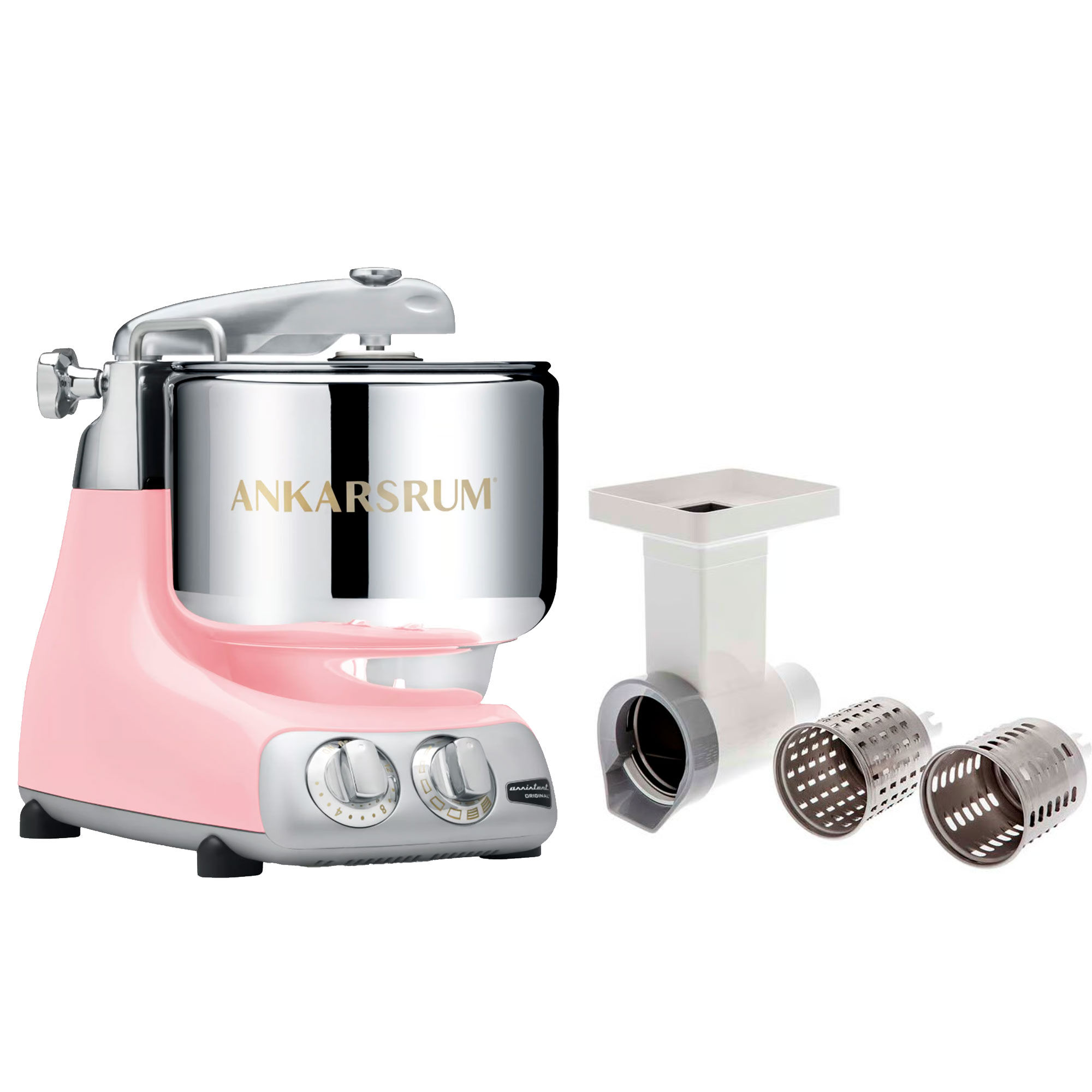 Ankarsrum Assistent Original Akm6230 Sky Pink   Grøntsagsslicer