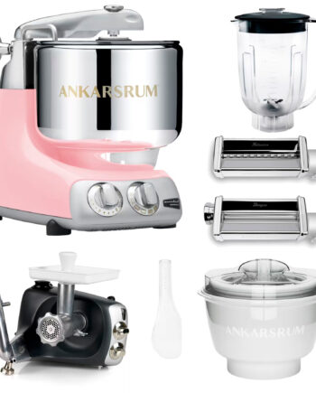 Ankarsrum Assistent Original Køkkenmaskine Med Middagspakke  Cloudy Pink