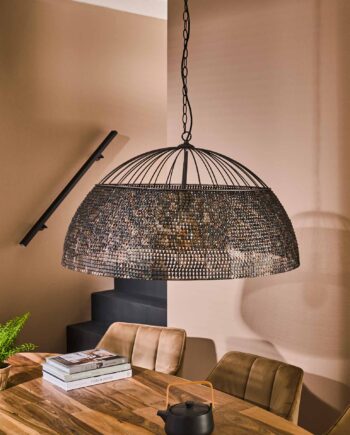 Armor Håndlavet Loftlampe Med En   80 Cm  Skærm  Levering Uden Pære