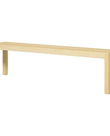 Bænk  Plads Til   Personer  Op Til 330 Kg  Fyrretræ  175x33x45 Cm