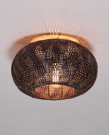 Baroca Plafond Lampe   Brun-sort Metal Levering Uden Pære