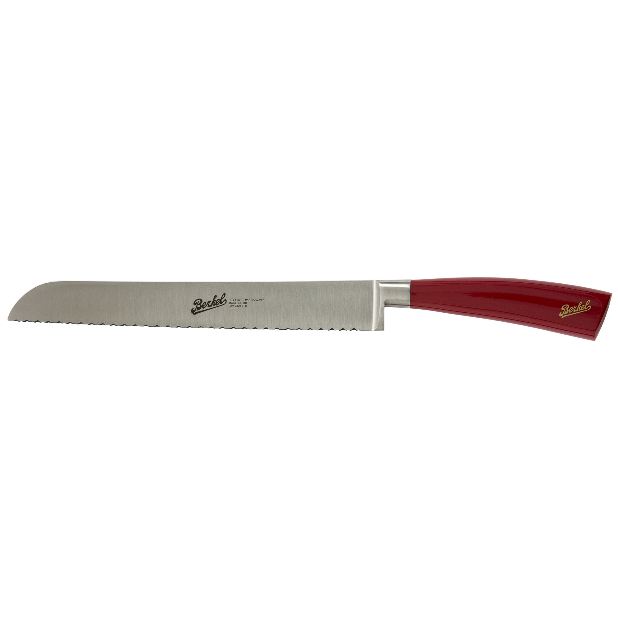 Berkel Elegance Brødkniv 22 Cm  Rød