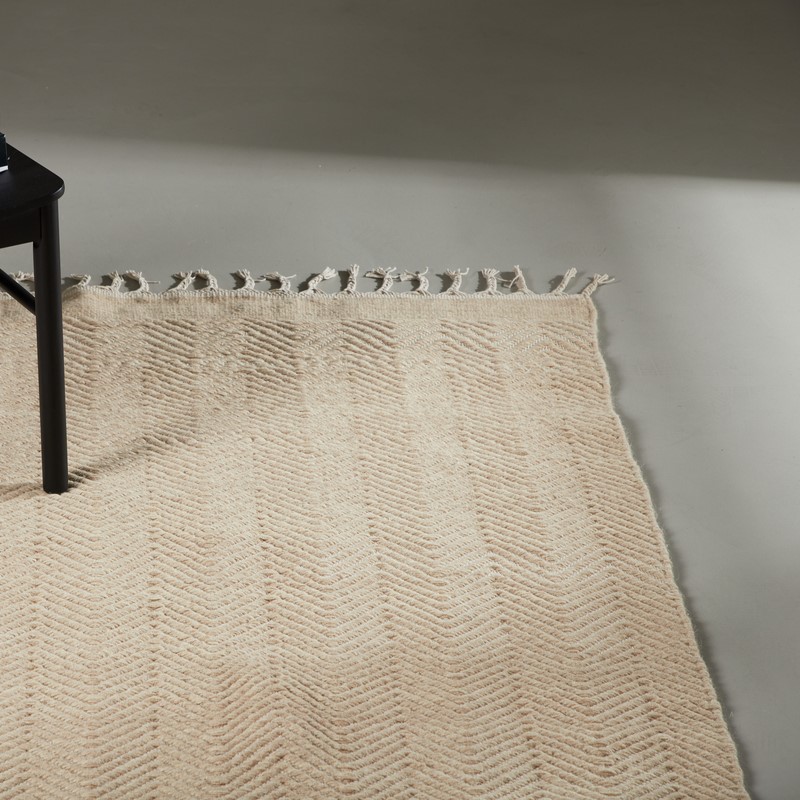 Bifrost Tæppe   Beige Uld  250   350 Cm
