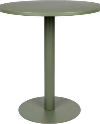 Bistrobord Cafébord Zuiver Metsu ø70ã H76 Cm Stål Grå