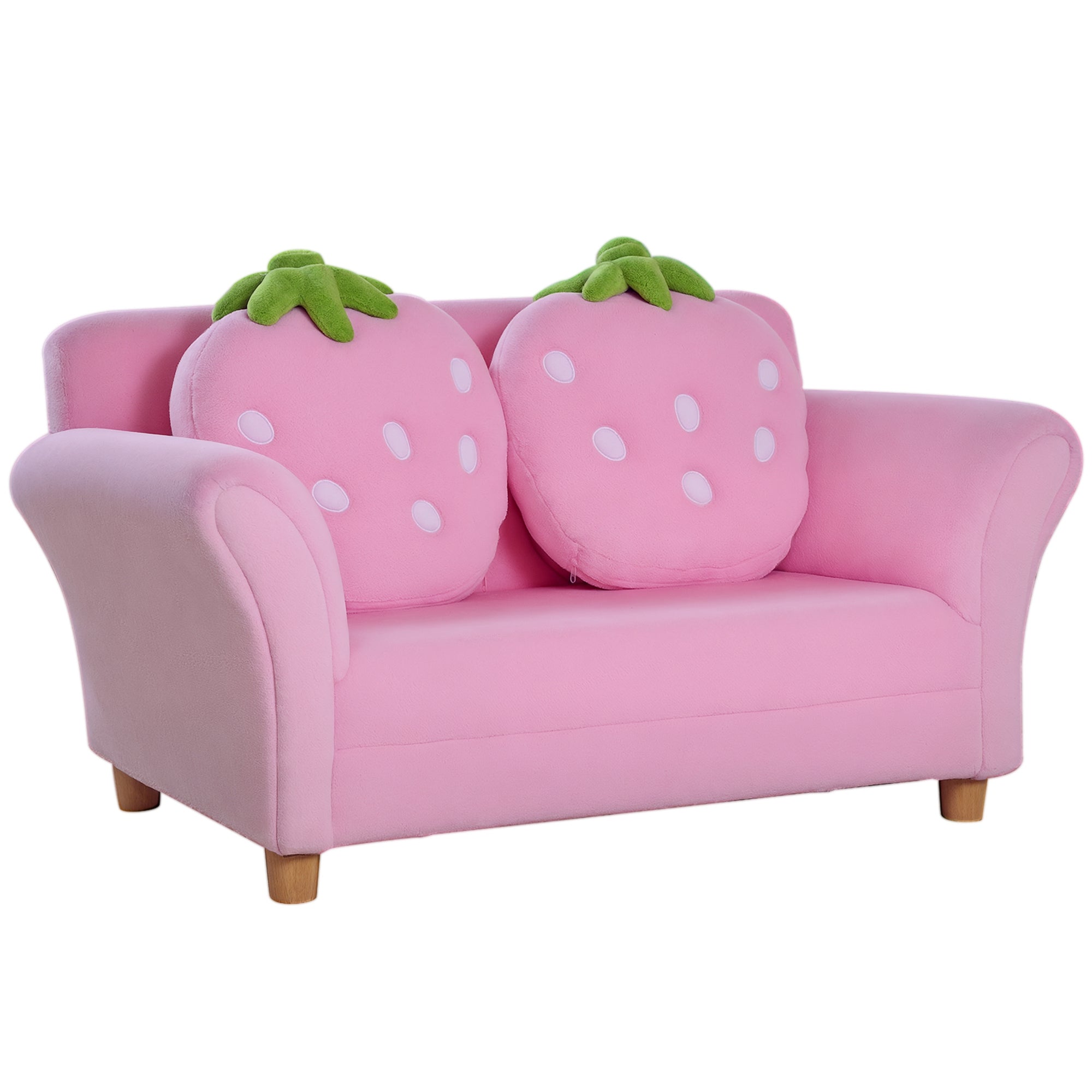 Børnesofa Børnelænestol Sofa Sofa Børnestol Børneværelse Blød Sofa Dobbeltsofa Enkeltsofa Jordbærsofa