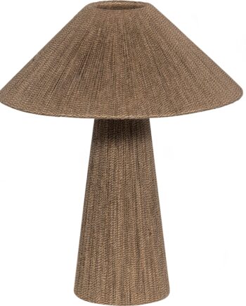 Bordlampe Woood Exclusive Pepe   Naturreb Nordisk Design H46ã 38 Cm