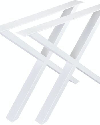 Bordunderstel Nielsen Design Oscar   Hvidt Pulverlakeret Metal H71 5ã B75 5ã D8 Cm