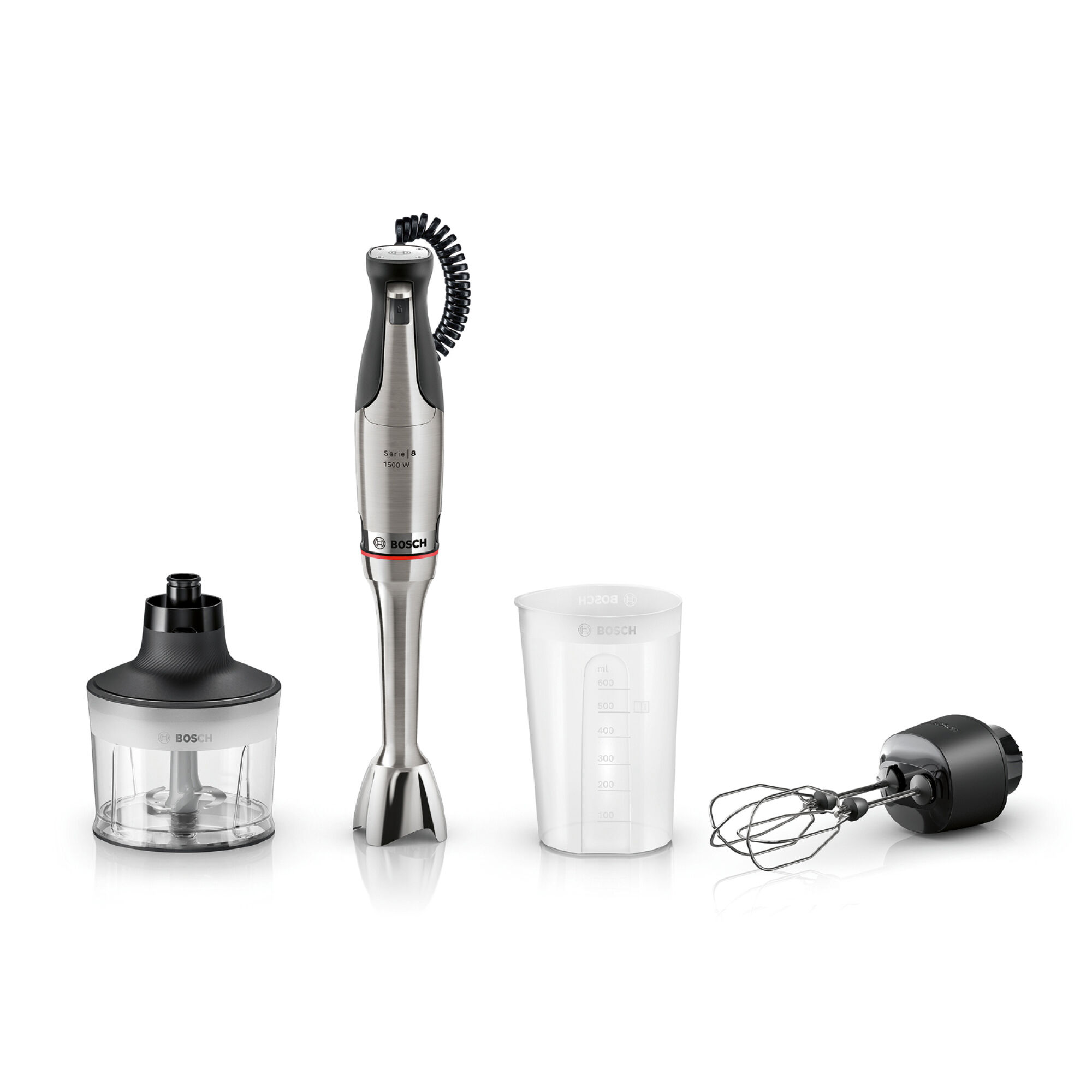 Bosch Ergomaster Serie   Msm8m934 Stavblender  Rustfrit Stål
