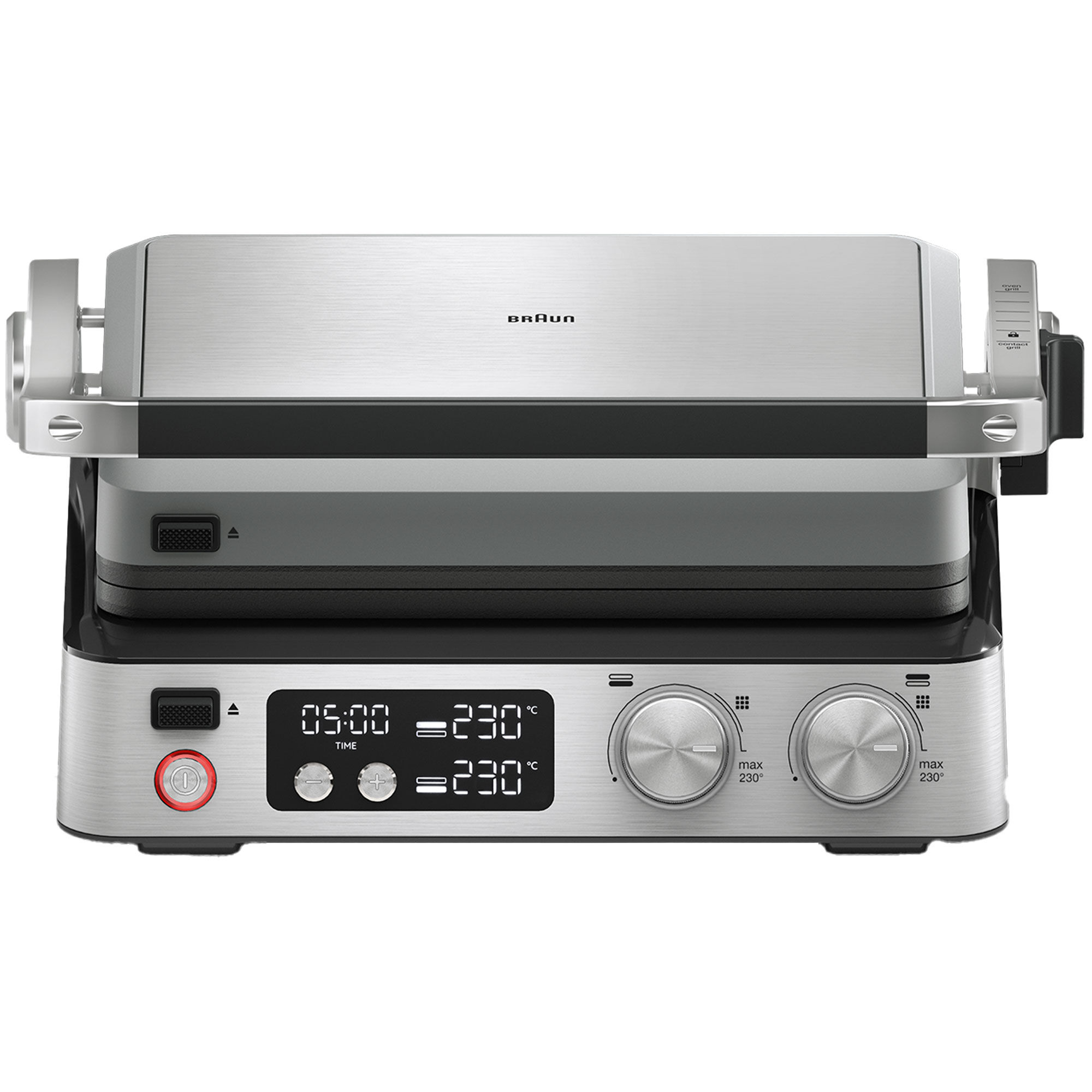 Braun Multigrill   Contact Grill Cg 7044  Rustfrit Stål