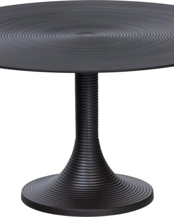 Cirkulært Sofabord Woood Exclusive Nano   Sort Aluminium ø77   H41 Cm
