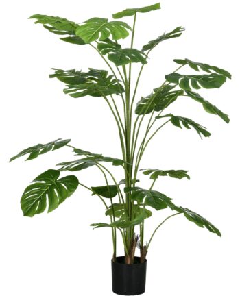 180 Cm Kunstig Plante Med Krukke  Kunstig Mos  Indendørs Plante Til Stue  Realistisk Look  Grøn