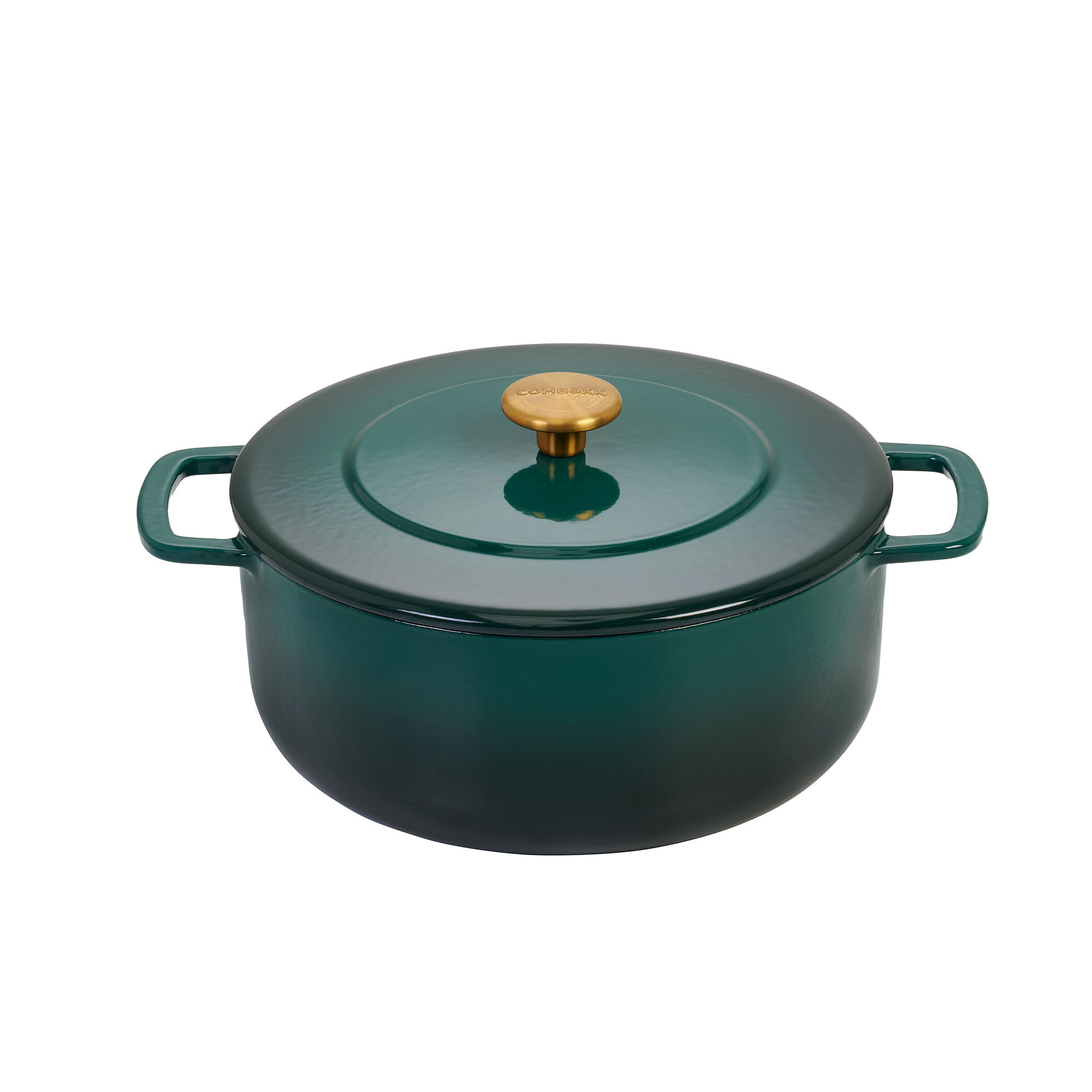 Combekk Støbejernsgryde Med Låg ø28 Cm     Liter  Grøn