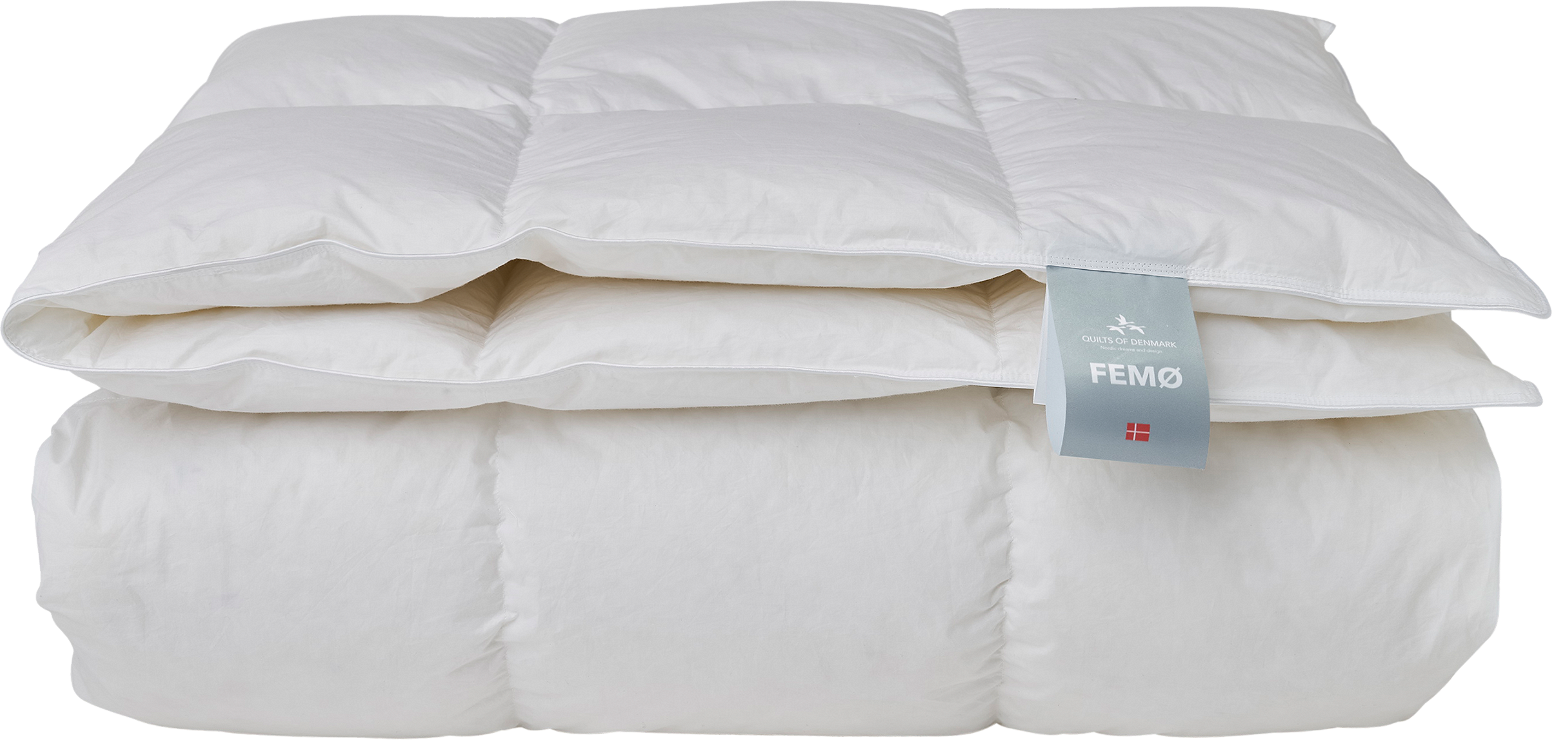 Dyne Quilts Of Denmark Femø Lun 200x220 Cm 950 Moskusdun Allergivenlig