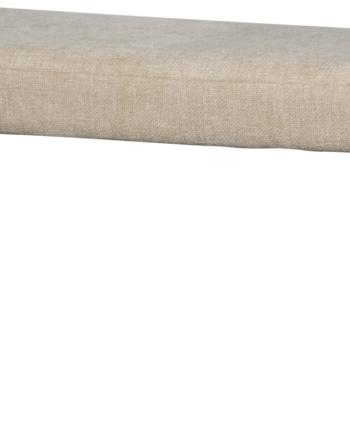 Entrébænk Woood Collection Jacob   Polstret Chenillebænk Natur L130ã B46ã H46 Cm
