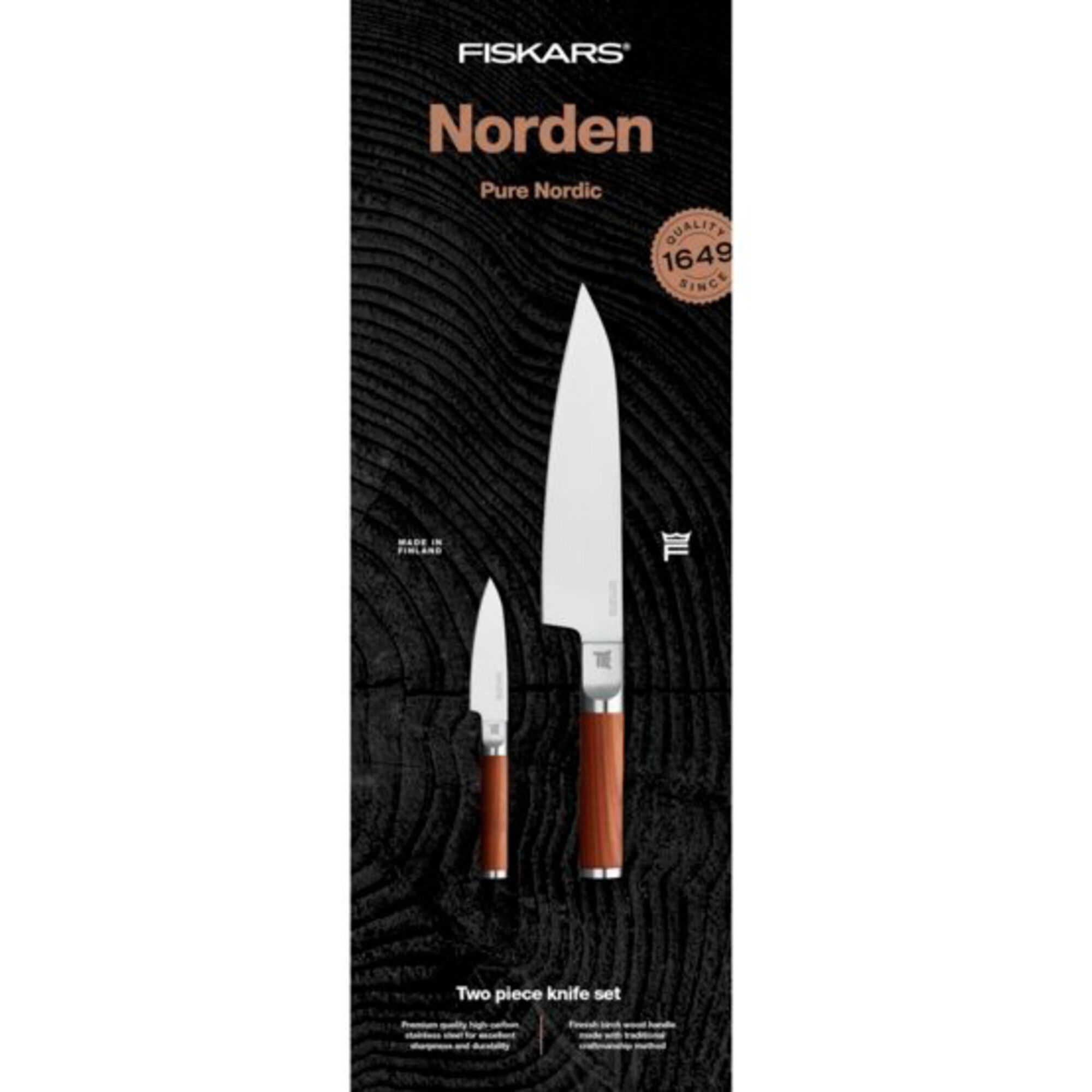 Fiskars Norden Knivsæt Dele
