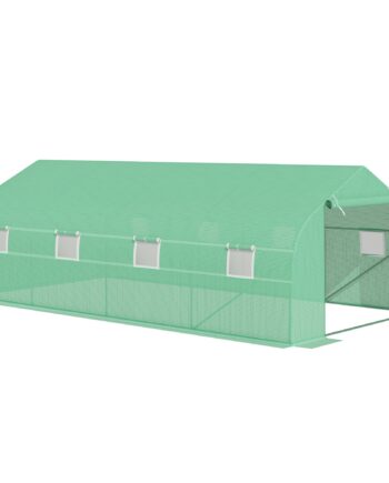 Foliedrivhus  Polytunnel  Drivhus  Kold Ramme  Plantehus  Tomathus  Gavltag  595    300w    200h Cm