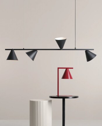 Frigg Loftlampe   Sort Metal