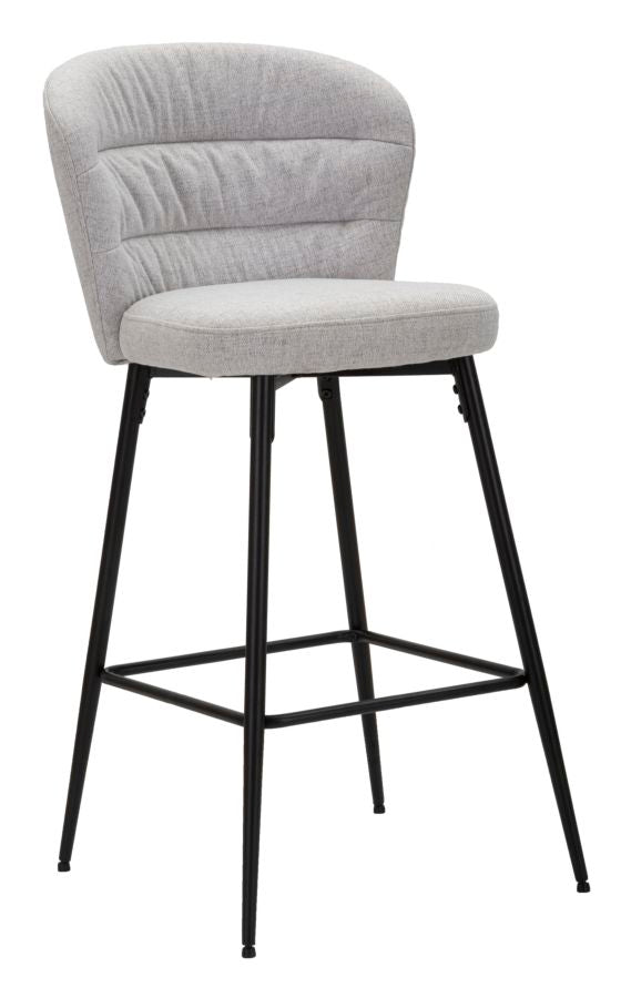Glam Barstol   Træ  Metal  Stof   52x59x108 Cm