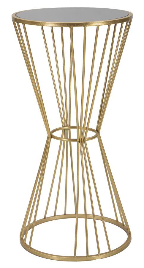 Glam Bord   Guldfarve  Metal  Mdf   40x80 Cm
