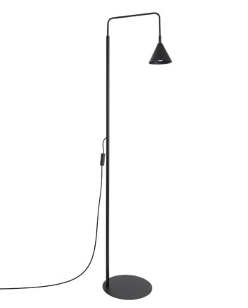Gulvlampe Nox Sort