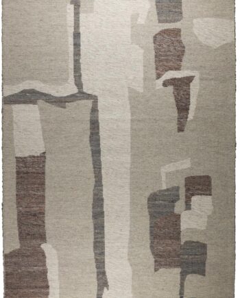Gulvtæppe Dutchbone Caminito Stengrå 160   230 Cm Uld Polyester