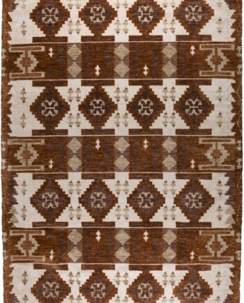 Gulvtæppe Dutchbone Maron 300   200 Cm Mørkebrun Polyester Med Bomuldsbund