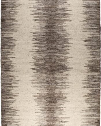 Gulvtæppe Dutchbone Rhea 160   230 Cm Stenlysgrå  Vintage Mønster  Polyester Uld