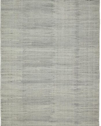 Gulvtæppe Kave Home Canyet 160x230 Cm  100  Genanvendt Pet  Nordisk Stil  Grå