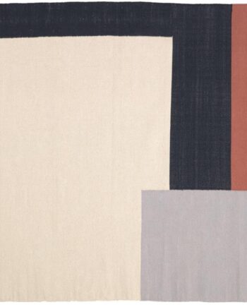 Gulvtæppe Kave Home Cataleya 160x230 Cm   Moderne Nordisk Flerfarvet Bomuldstæppe